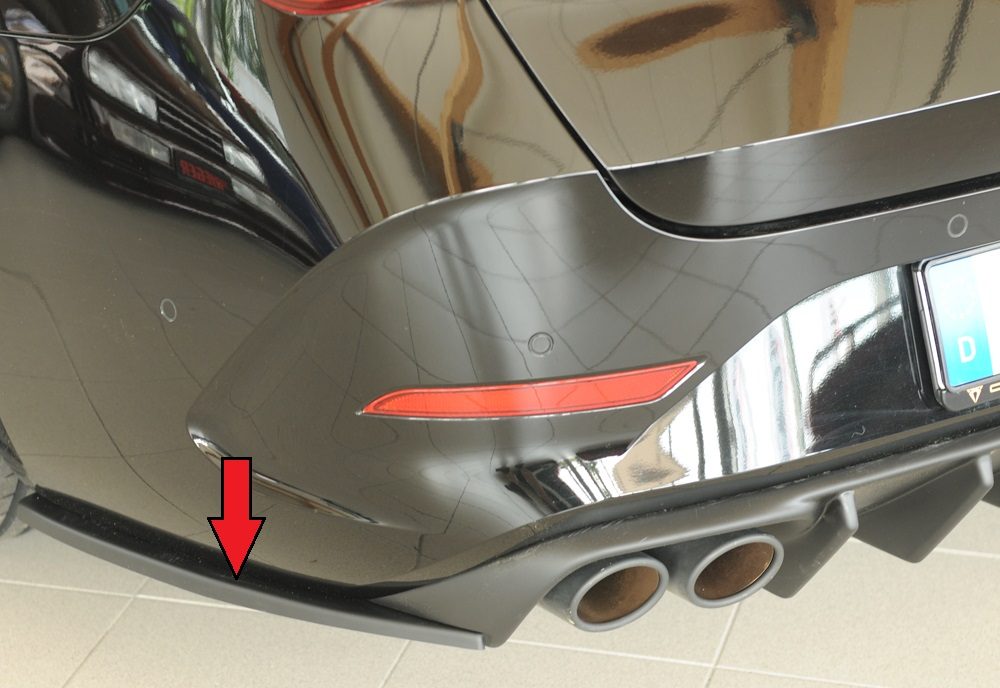 Splitter lateral trasero Rieger para Seat Leon KL