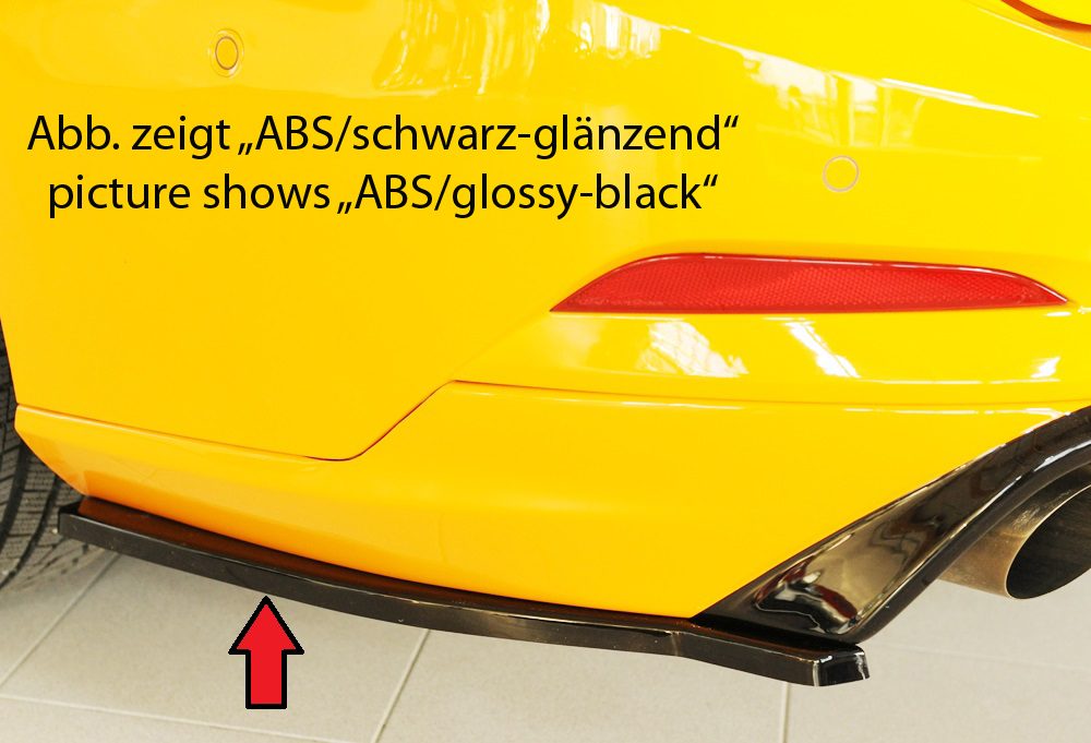 Splitter lateral trasero Rieger para Ford Focus Mk4