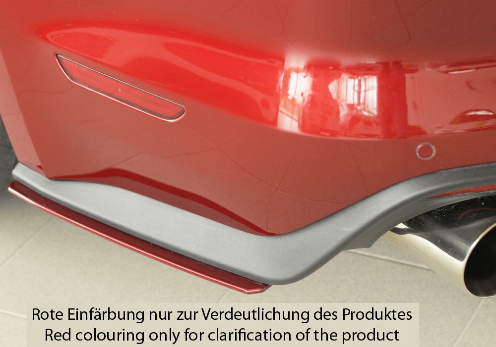Splitter lateral trasero Rieger para Ford Mustang Mk6 (antes del facelift)