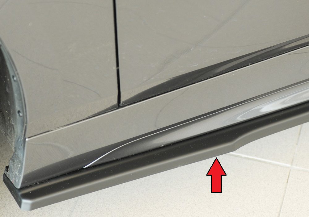 Extensión de talonera Rieger para BMW Serie 1 F40