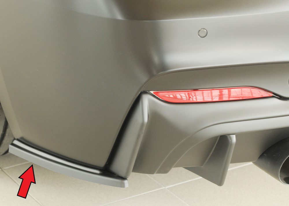 Splitter lateral trasero Rieger para BMW Serie 2 F22/F23