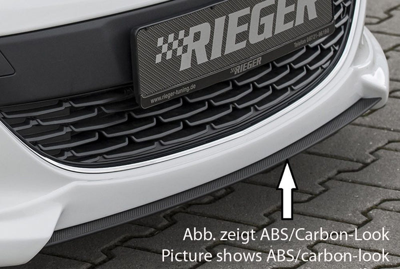 Splitter Rieger para Opel Astra J (después del facelift)