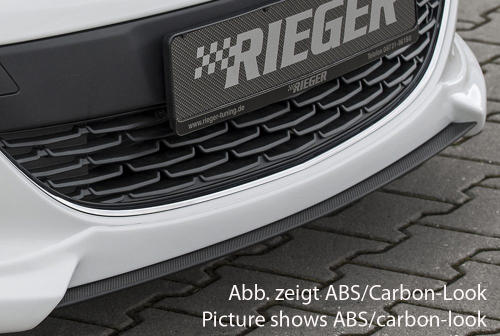 Splitter Rieger para Opel Astra J (después del facelift)