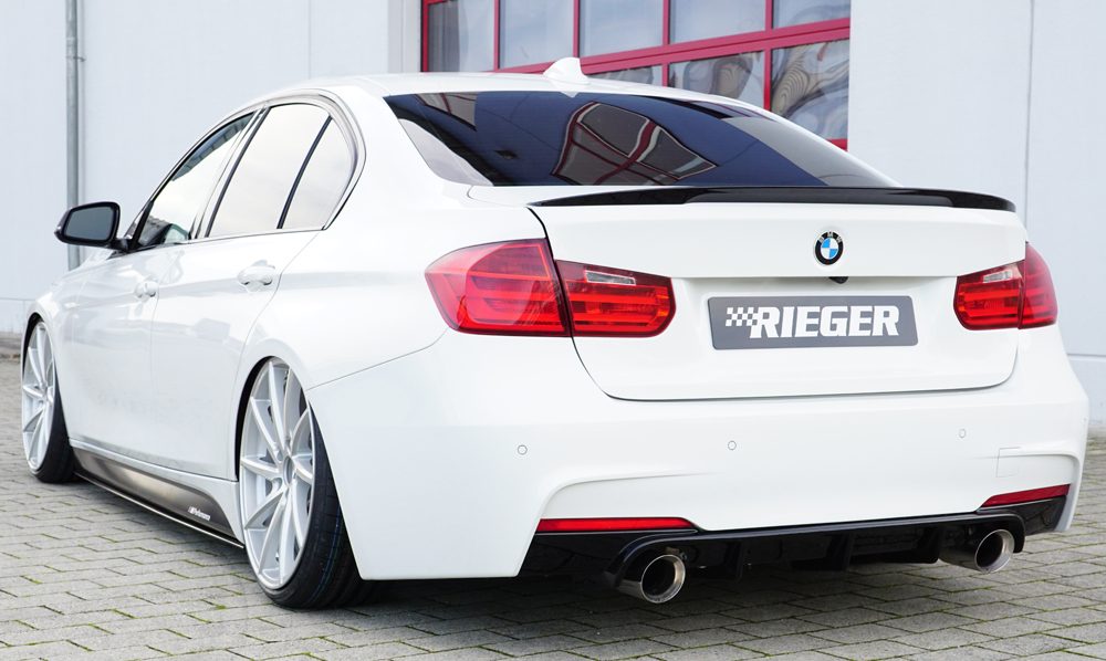 Extensión de talonera Rieger para BMW Serie 3 F30/F31