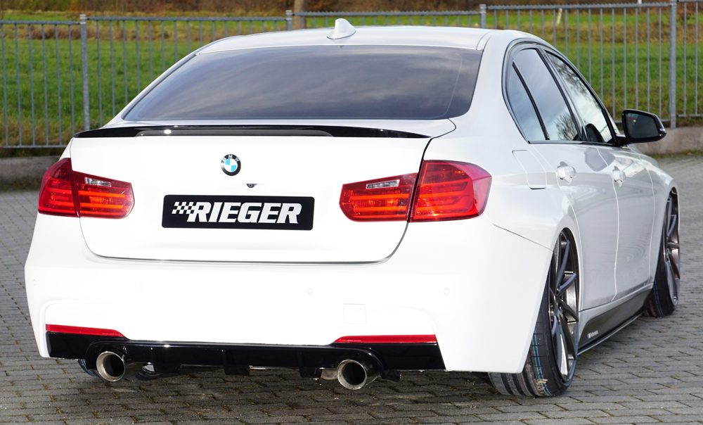 Extensión de talonera Rieger para BMW Serie 3 F30/F31