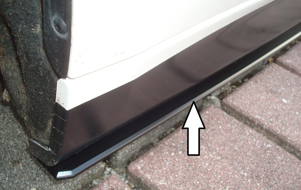 Extensión de talonera Rieger para BMW Serie 3 F30/F31