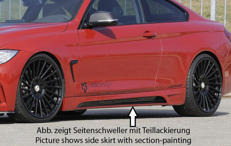 Talonera Rieger para BMW Serie 4 F32/F33