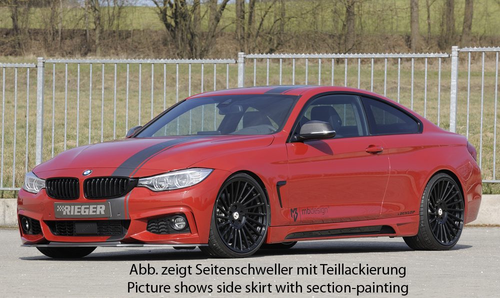 Talonera Rieger para BMW Serie 4 F32/F33