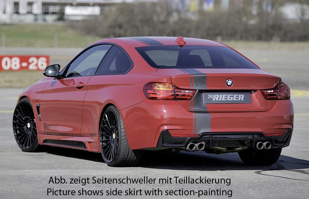 Talonera Rieger para BMW Serie 4 F32/F33