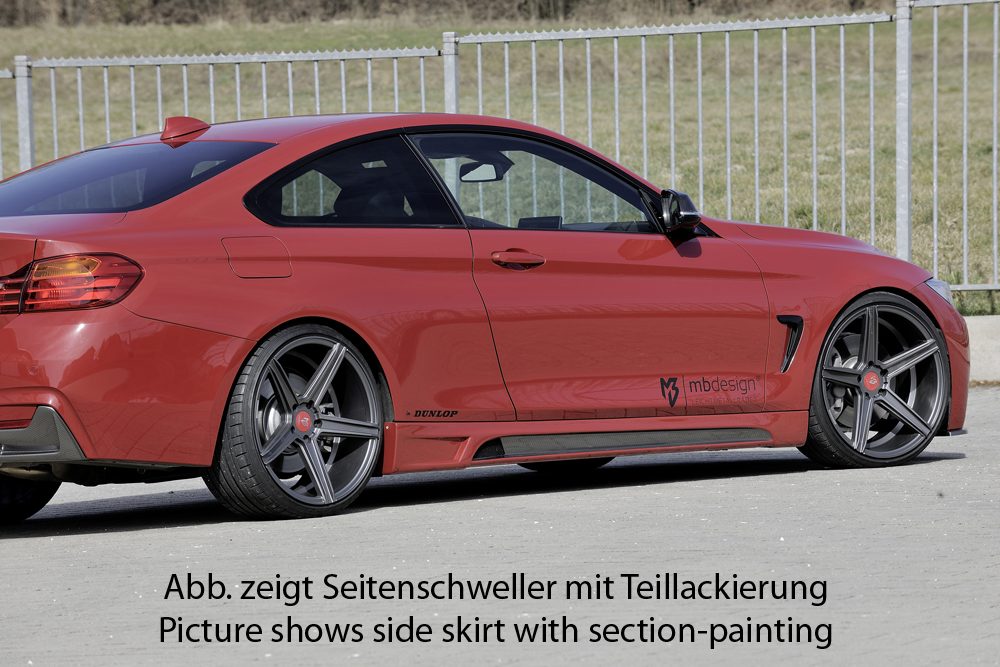 Talonera Rieger para BMW Serie 4 F32/F33