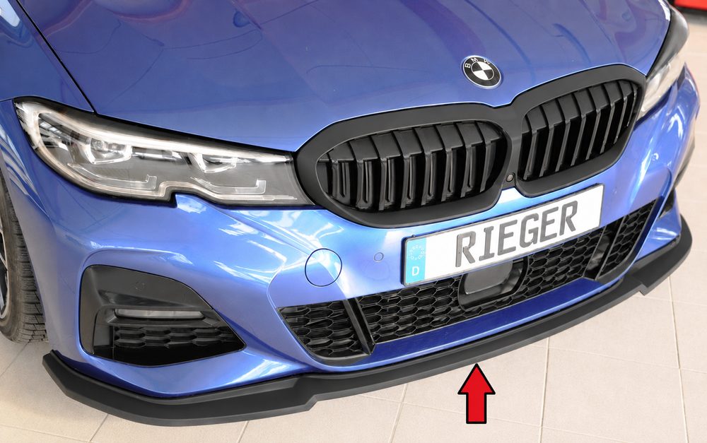 Splitter delantero Rieger para BMW Serie 3 G20/G21 (antes del facelift)