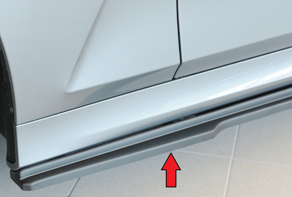Extensión de talonera Rieger para BMW Serie 3 G20/G21