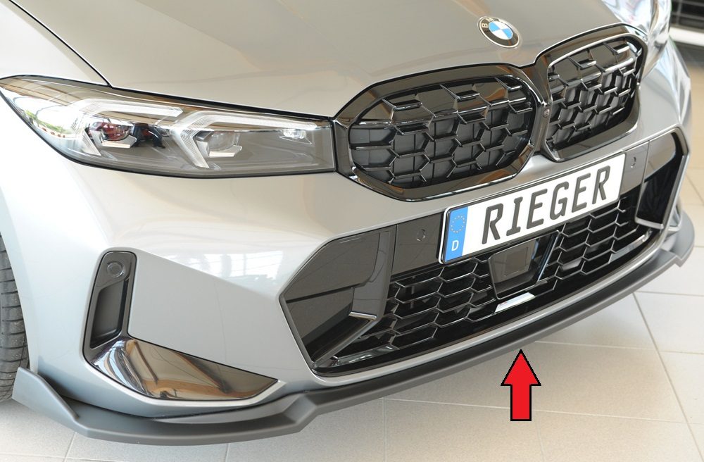 Splitter delantero Rieger para BMW Serie 3 G20/G21 (después del facelift)