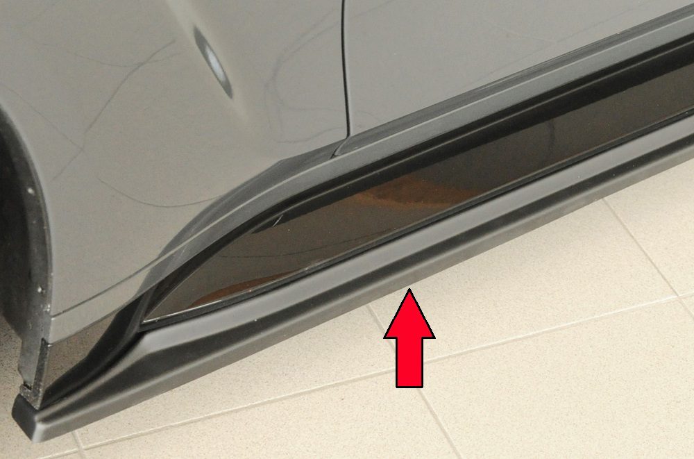 Extensión de talonera Rieger para BMW M3 G80/G81
