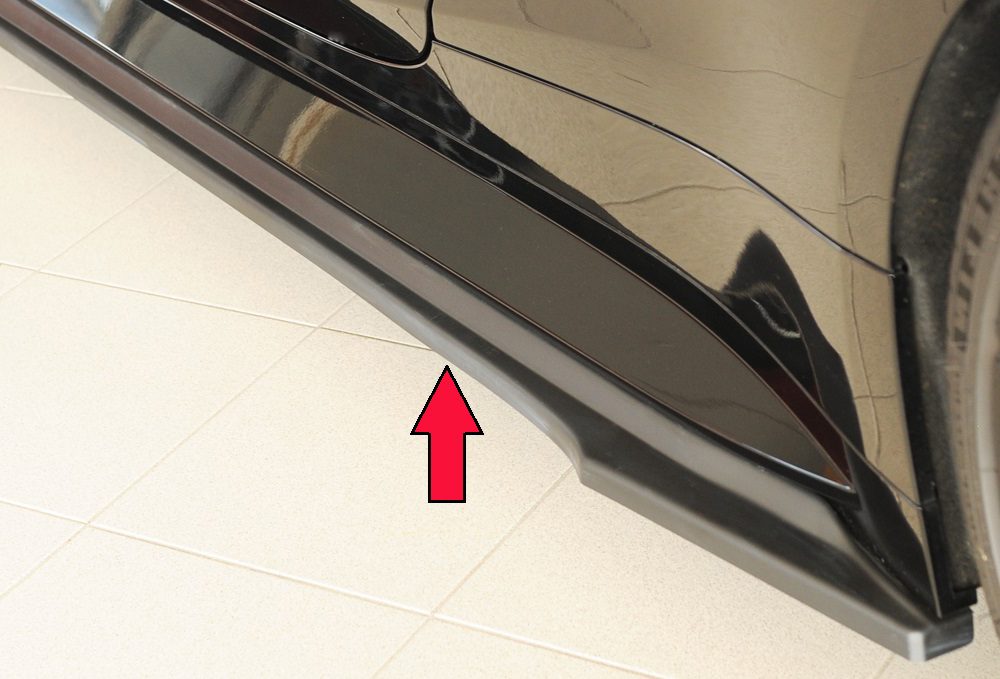 Extensión de talonera Rieger para BMW M4 G82/G83