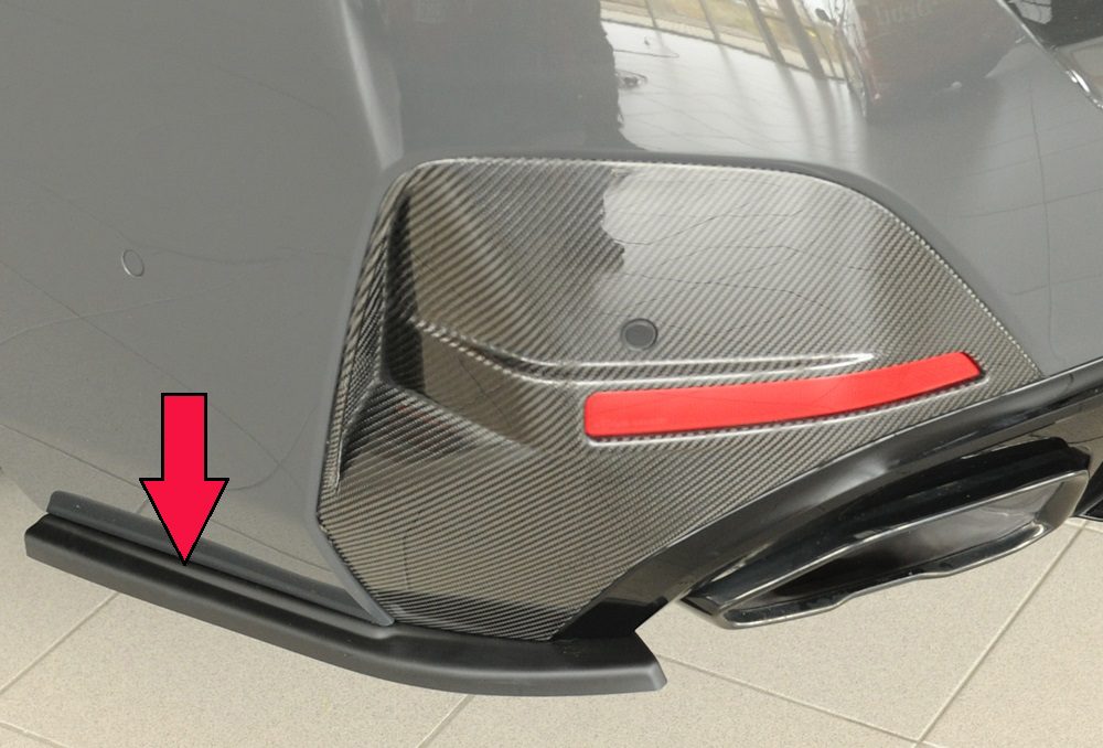 Splitter lateral trasero Rieger para BMW Serie 4/i4 G26