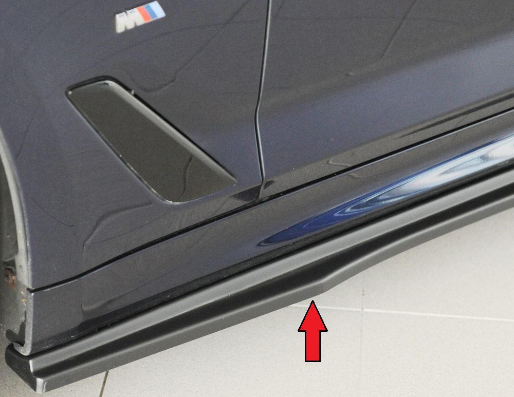 Extensión de talonera Rieger para BMW Serie 5 G30/G31
