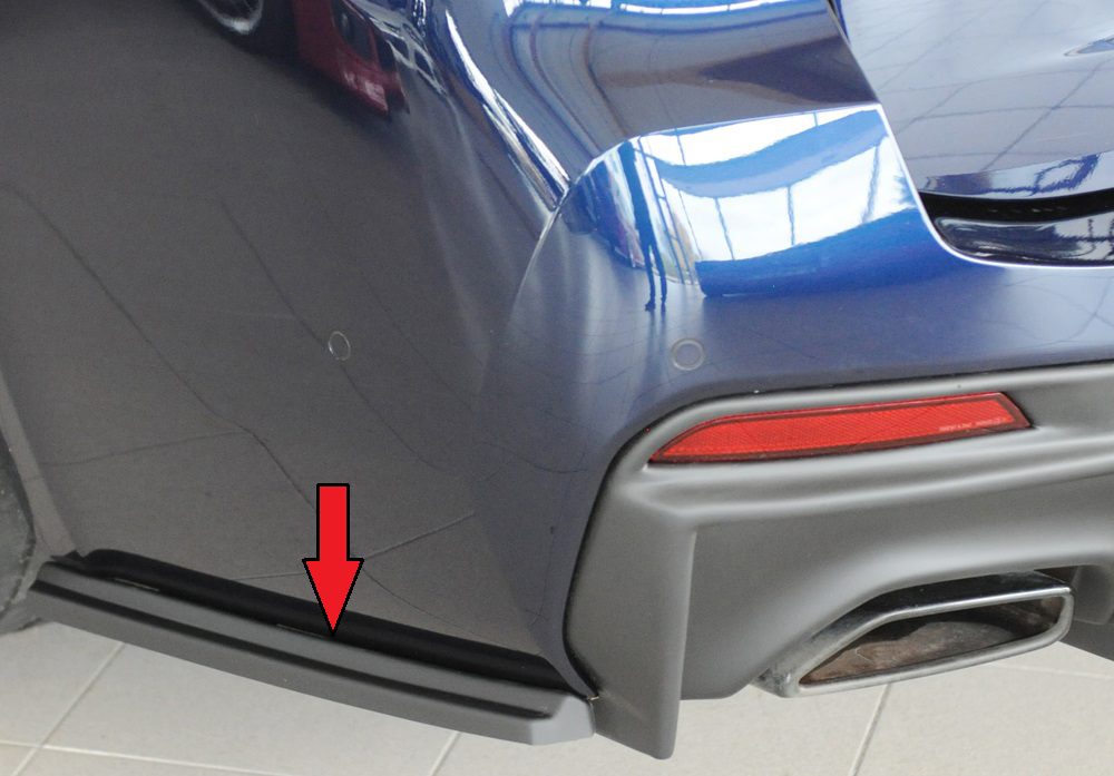 Splitter lateral trasero Rieger para BMW Serie 5 G30/G31 (después del facelift)