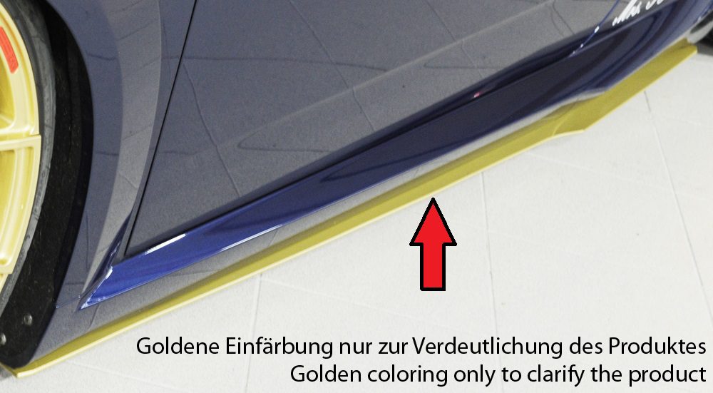 Extensión de talonera Rieger para Audi TT/TTS/TT RS FV
