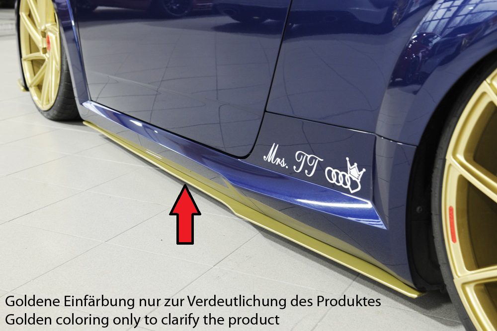Extensión de talonera Rieger para Audi TT/TTS/TT RS FV