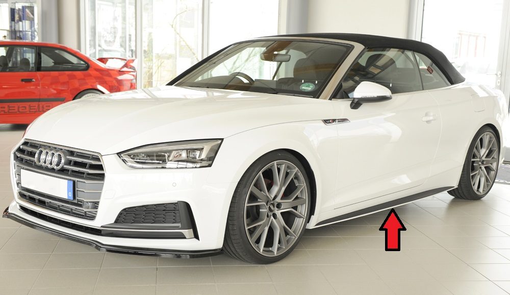 Extensión de talonera Rieger para Audi A5/S5 B9 (antes del facelift) – coupé