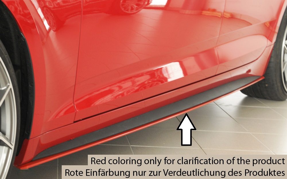 Extensión de talonera Rieger para Audi A5/S5 B9 (antes del facelift) – Sportback