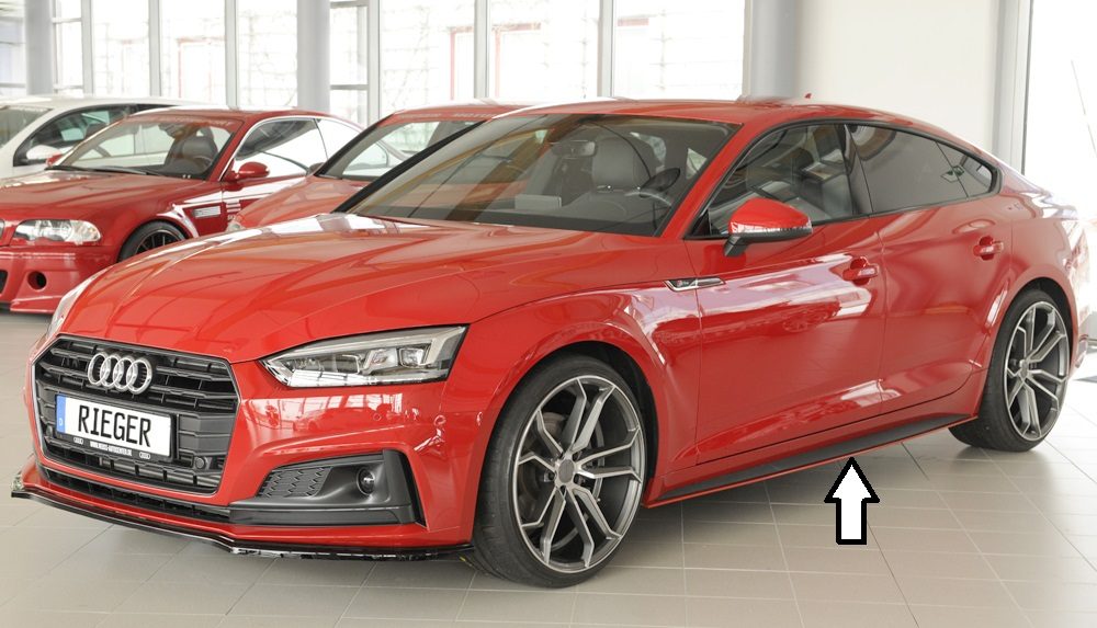 Extensión de talonera Rieger para Audi A5/S5 B9 (antes del facelift) – Sportback