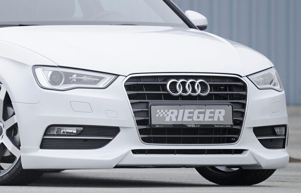 Labio delantero Rieger para Audi A3 8V (antes del facelift)