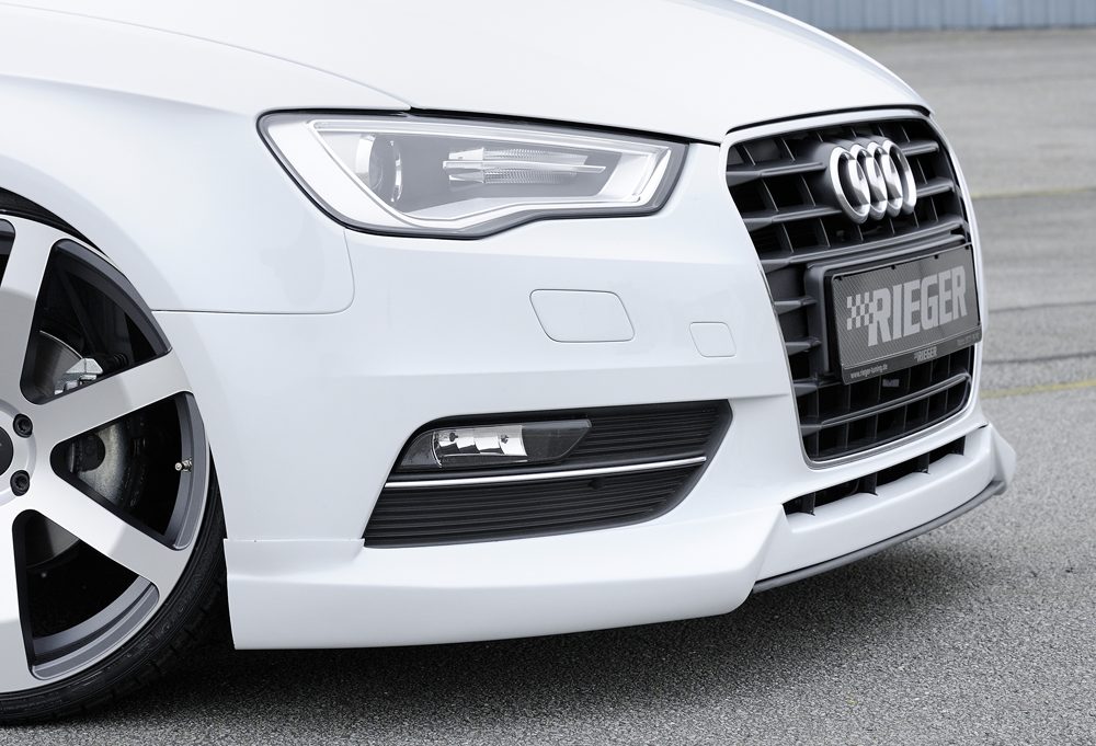 Labio delantero Rieger para Audi A3 8V (antes del facelift)