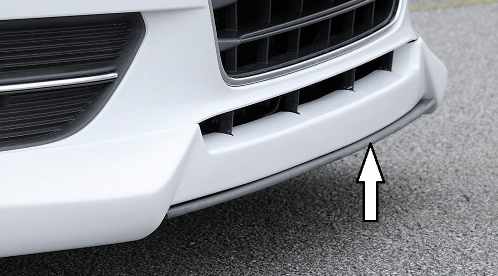 Splitter Rieger para Audi A3 8V (antes del facelift)