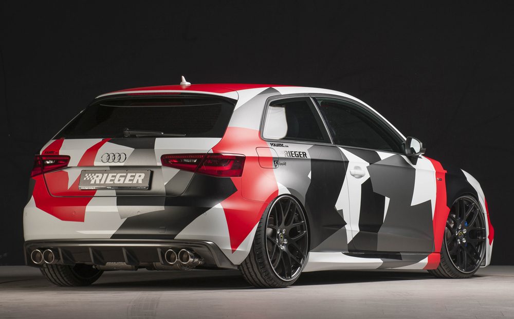 Talonera Rieger para Audi A3 8V – Sportback