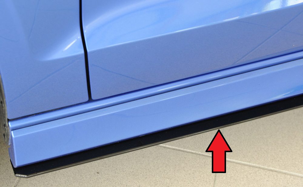 Extensión de talonera Rieger para Audi A3/S3 8V – cabrio