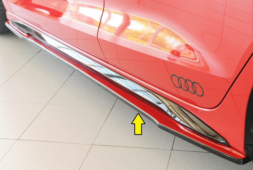 Extensión de talonera Rieger para Audi A3/S3 8Y