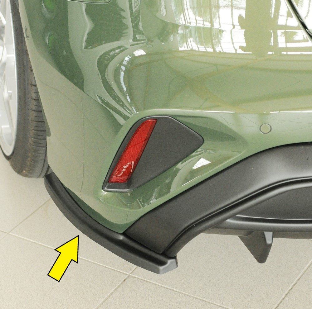 Splitter lateral trasero Rieger para Audi A3/S3 8Y (después del facelift) – sedán
