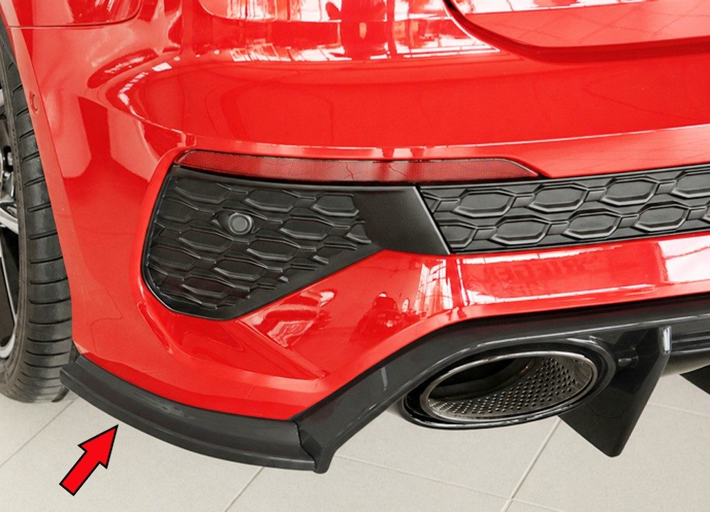 Splitter lateral trasero Rieger para Audi RS3 8Y (antes del facelift) – Sportback