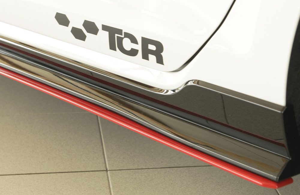 Extensión de talonera Rieger para Volkswagen Golf 7 GTI TCR