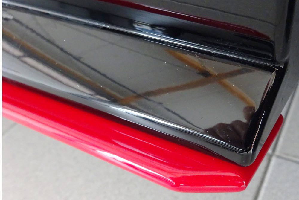 Extensión de talonera Rieger para Volkswagen Golf 7 GTI TCR