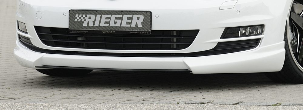 Labio delantero Rieger para Volkswagen Golf 7 (antes del facelift)