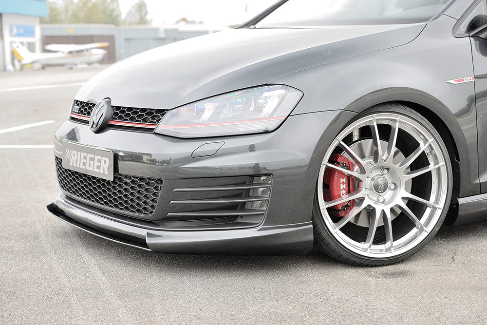 Labio delantero Rieger para Volkswagen Golf 7 GTI/GTD (antes del facelift)