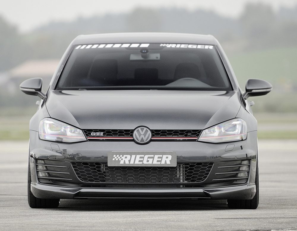 Labio delantero Rieger para Volkswagen Golf 7 GTI/GTD (antes del facelift)