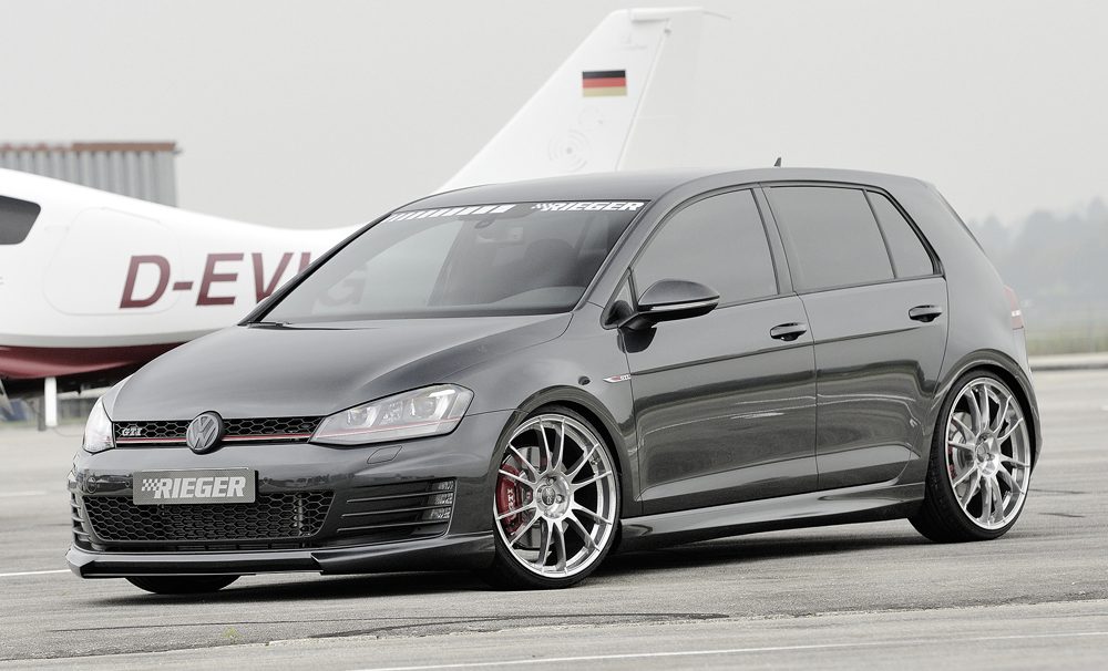 Labio delantero Rieger para Volkswagen Golf 7 GTI/GTD (antes del facelift)