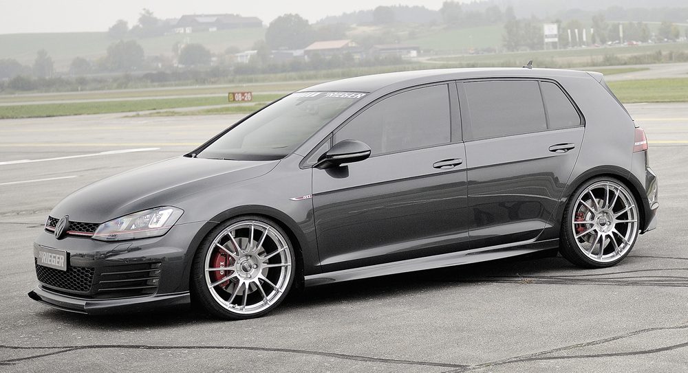 Labio delantero Rieger para Volkswagen Golf 7 GTI/GTD (antes del facelift)