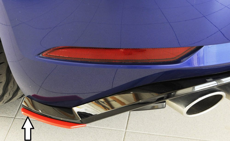 Splitter lateral trasero Rieger para Volkswagen Golf 7 R-Line/R/GTI