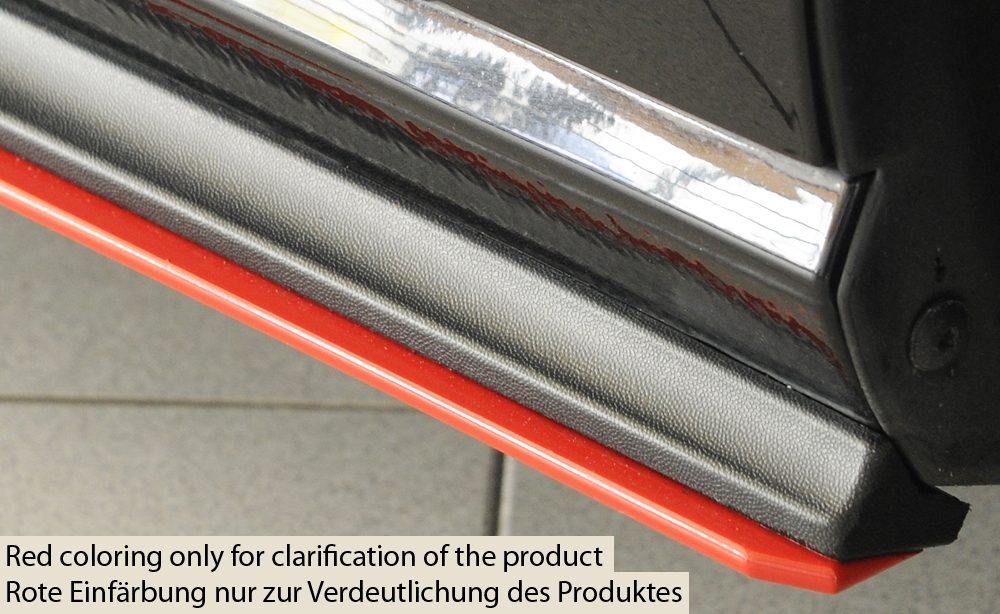 Extensión de talonera Rieger para Volkswagen Golf 7 GTI/GTD/GTE