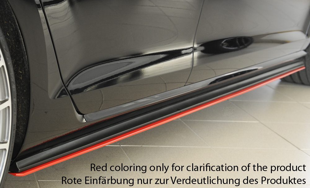 Extensión de talonera Rieger para Volkswagen Golf 7 GTI/GTD/GTE
