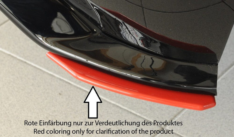 Splitter lateral trasero (lado derecho) Rieger para Volkswagen Golf 7 GTI (después del facelift)