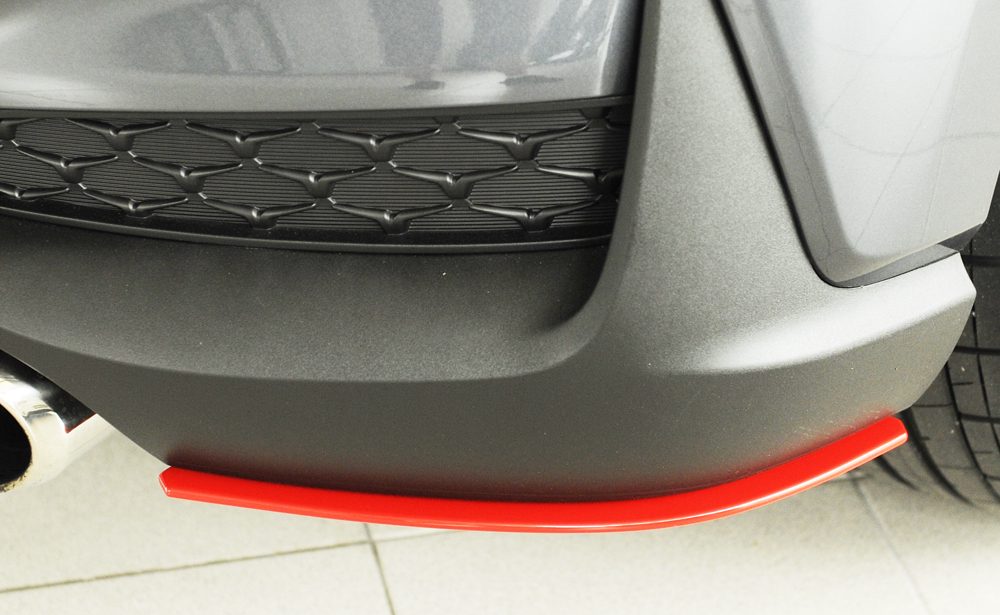 Splitter lateral trasero Rieger para Hyundai i30 N PDE (antes del facelift)