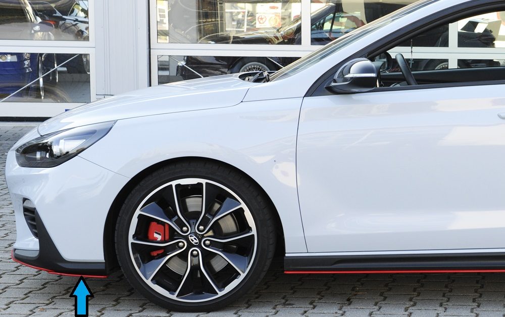 Splitter lateral Rieger para Hyundai i30 N PDE