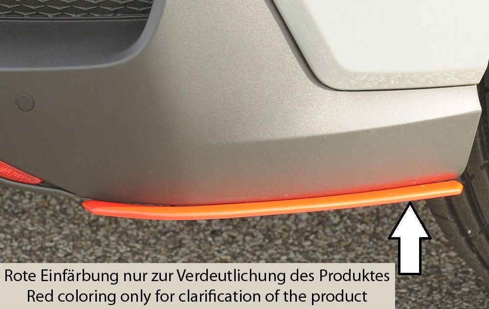 Splitter lateral trasero Rieger para Hyundai i30 N PDE