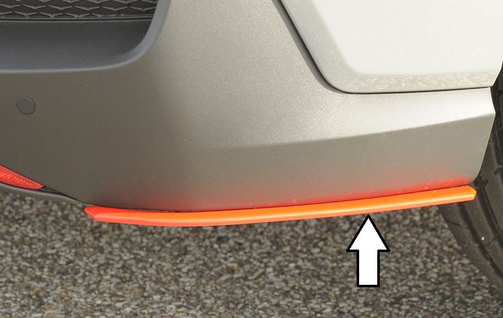Splitter lateral trasero Rieger para Hyundai i30 N PDE